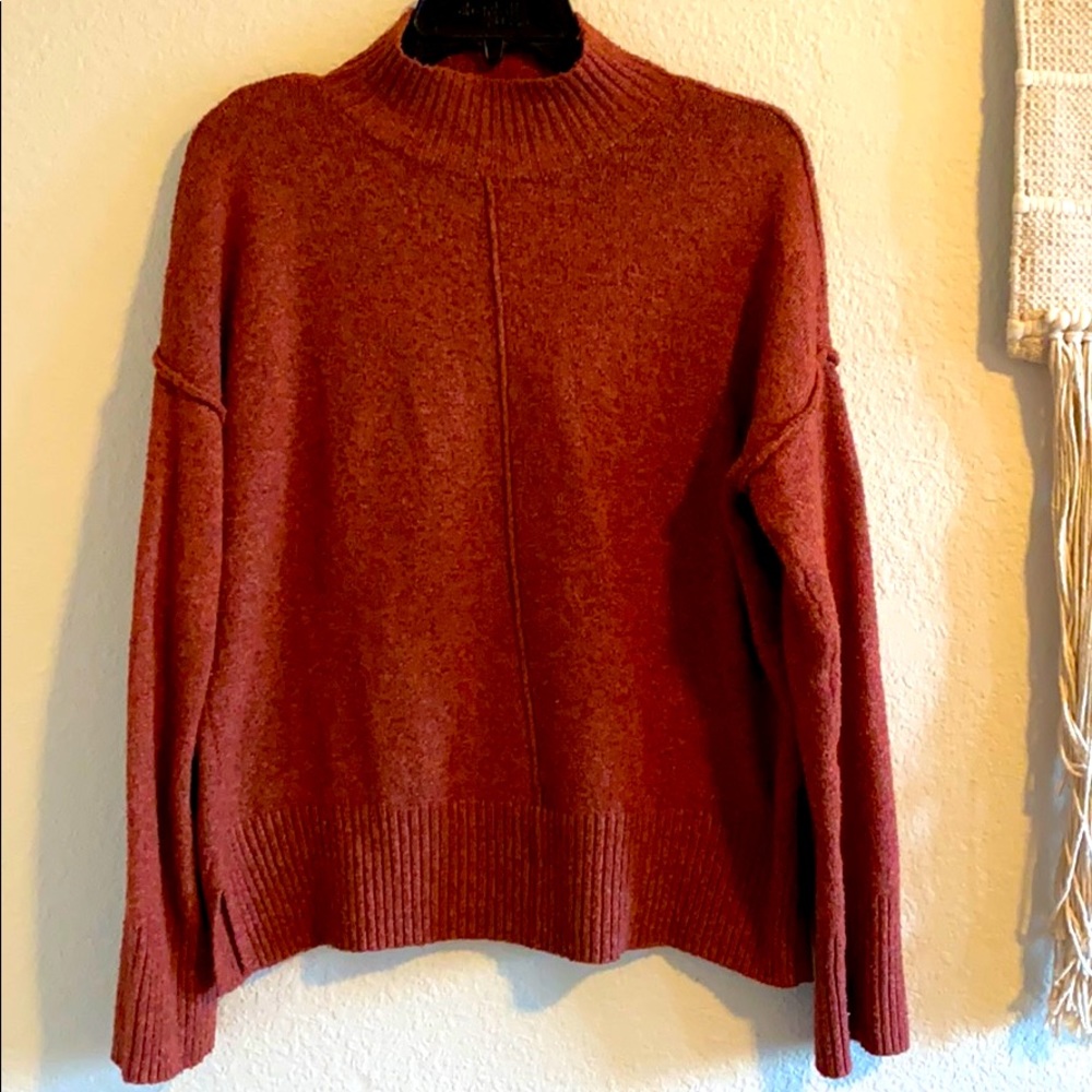 Burgundy sweater